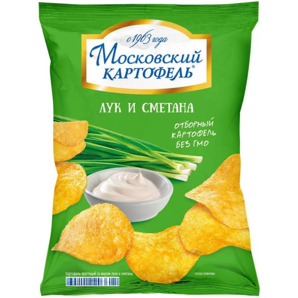 Московский картофель чипсы